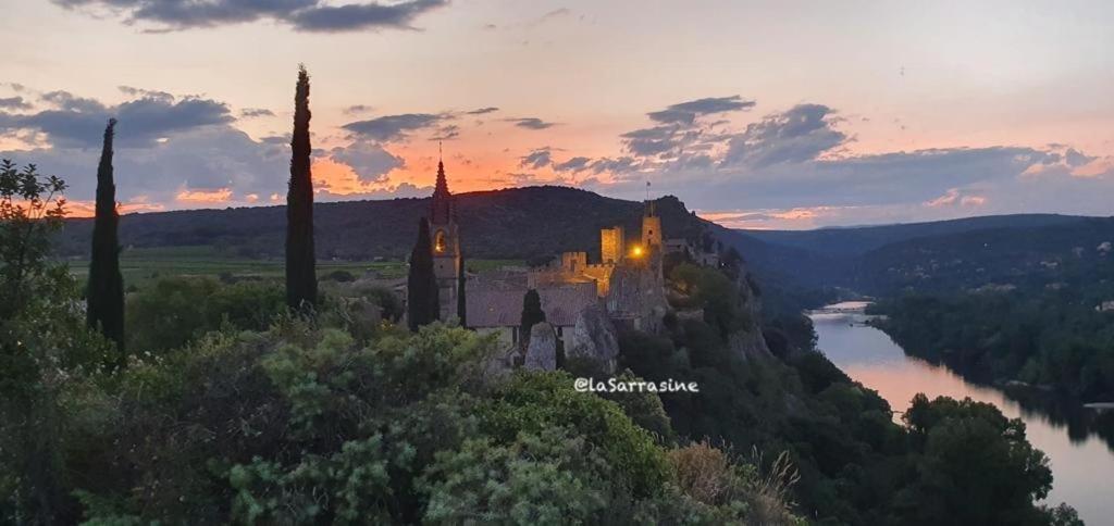 Villa La Sarrasine Aigueze Esterno foto