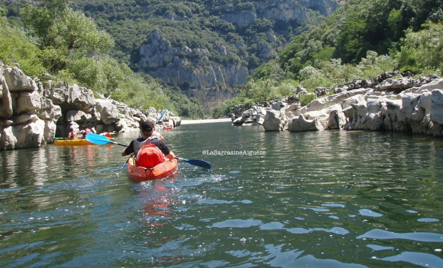 Villa La Sarrasine Aigueze Esterno foto