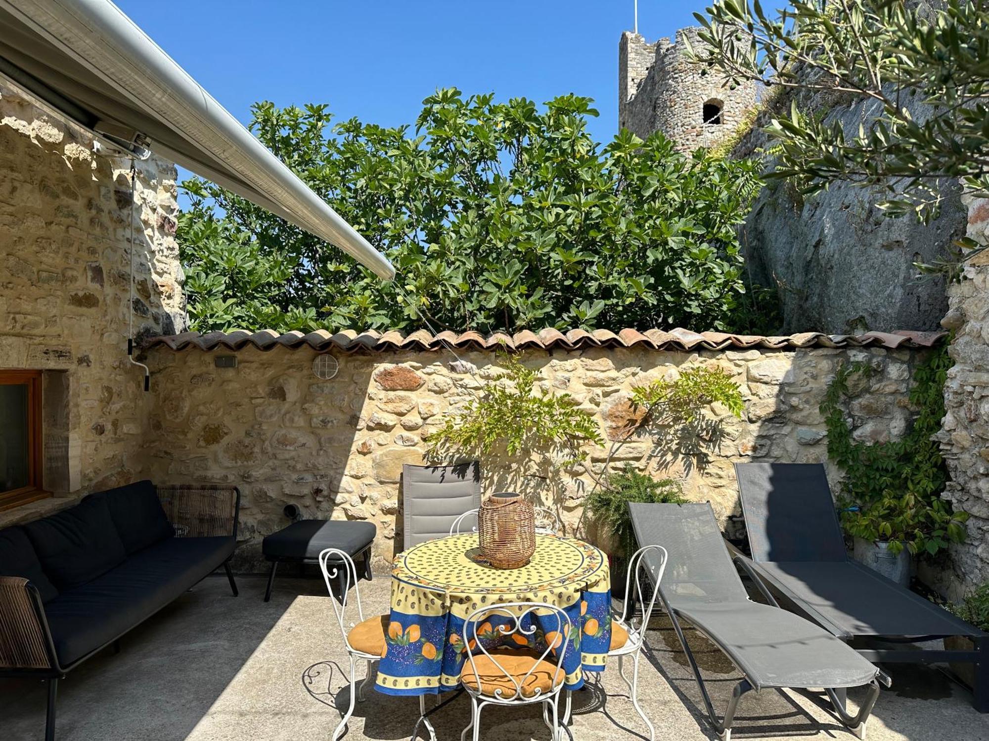 Villa La Sarrasine Aigueze Esterno foto