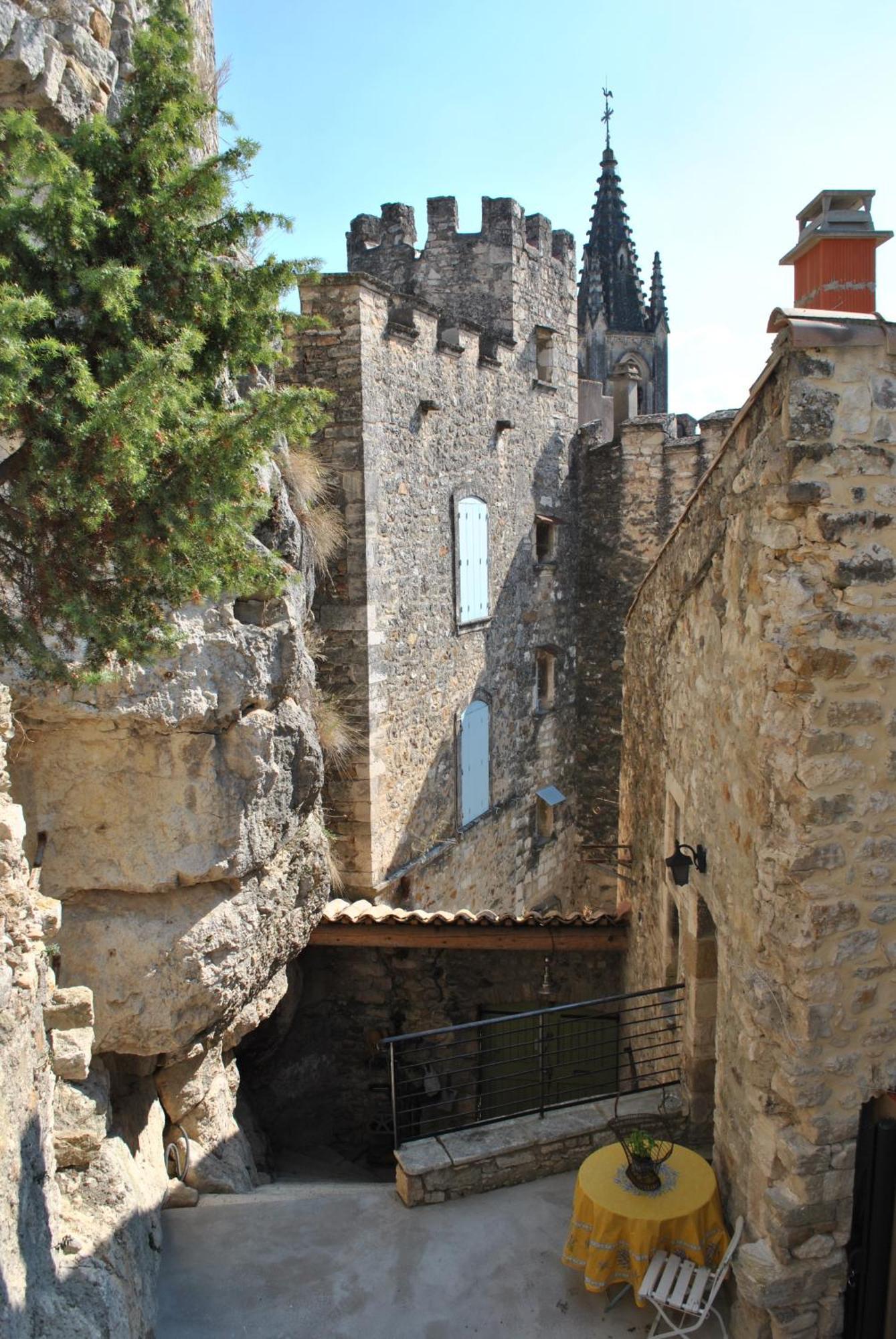 Villa La Sarrasine Aigueze Esterno foto