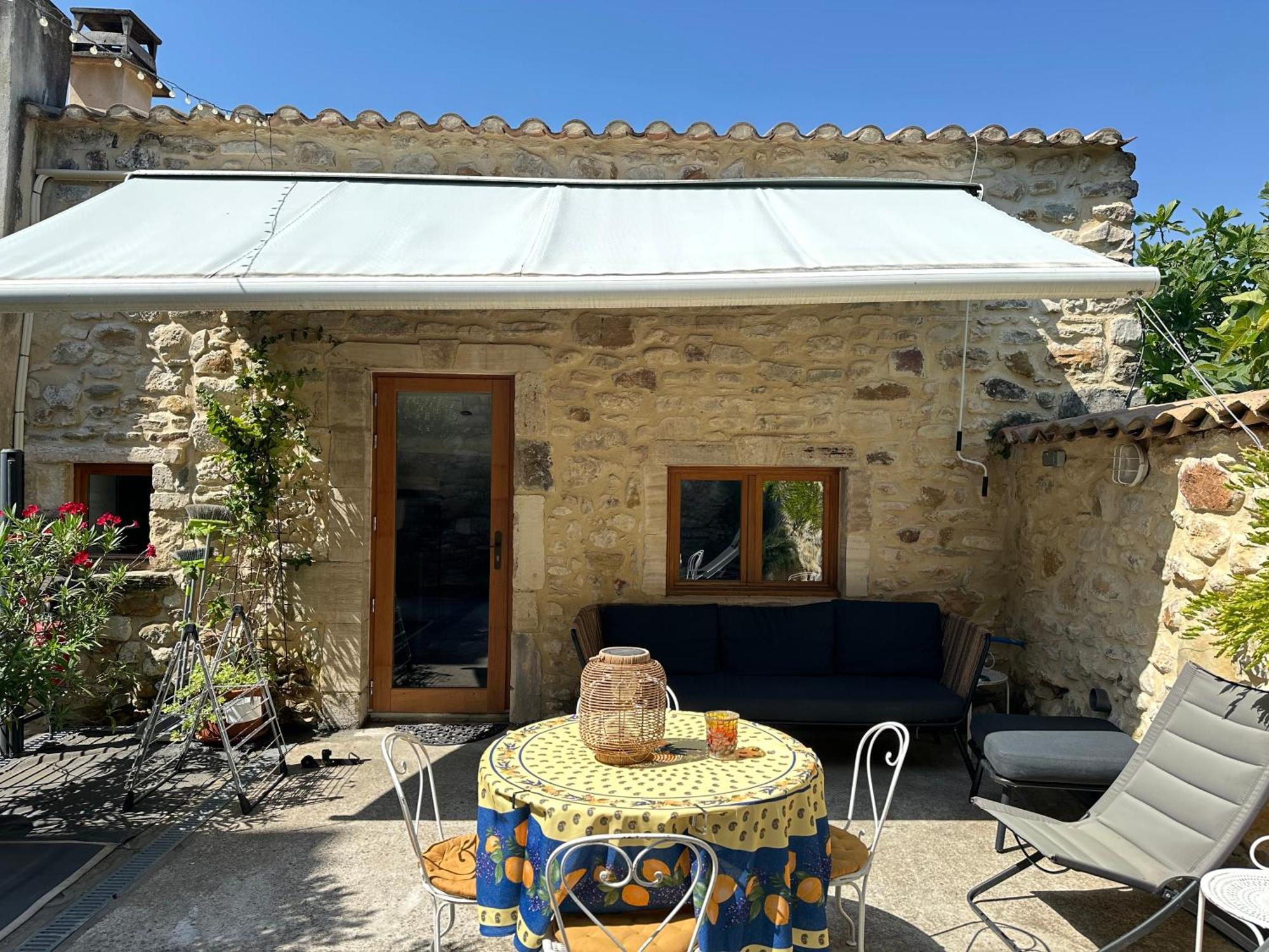 Villa La Sarrasine Aigueze Esterno foto