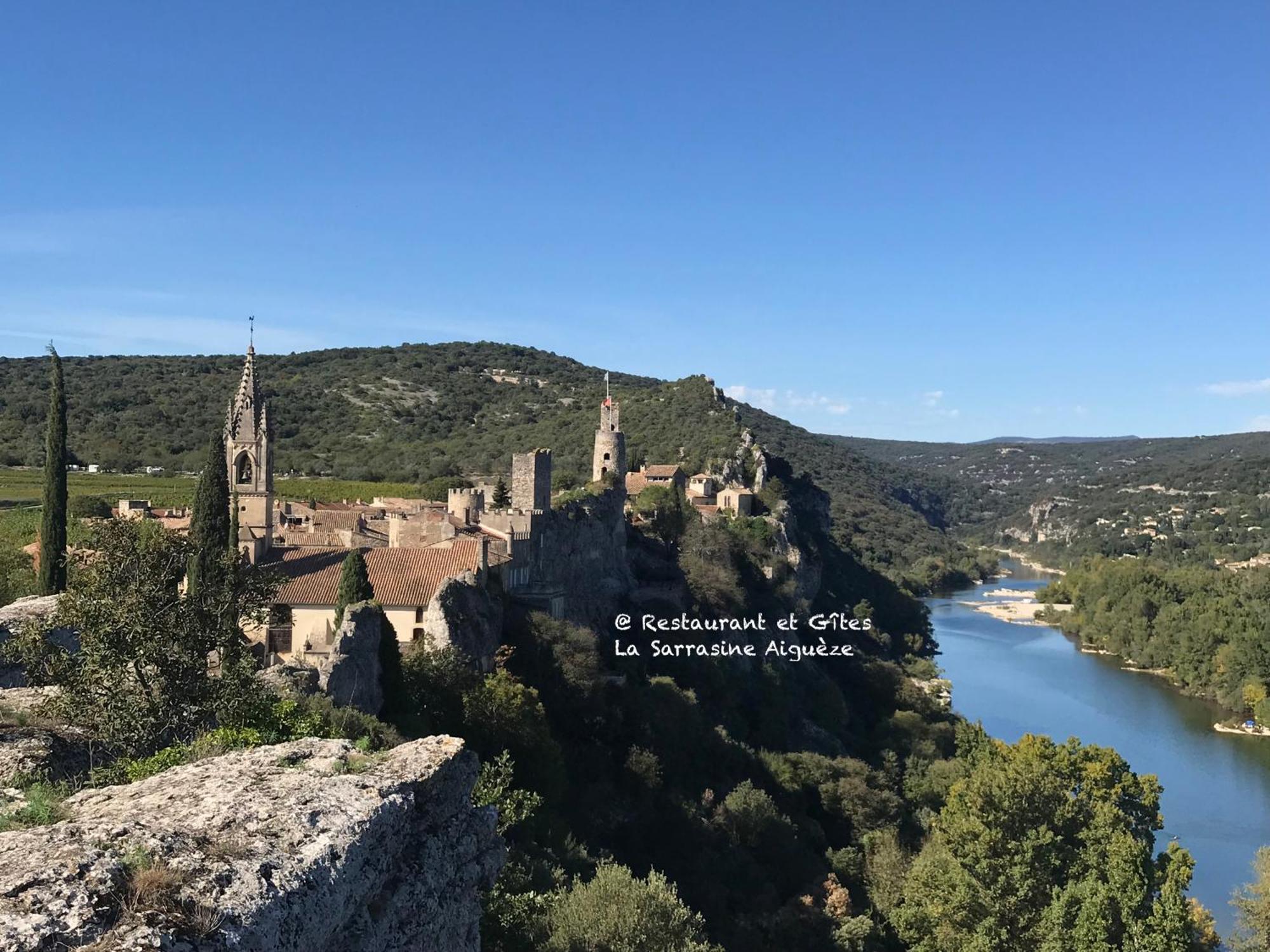Villa La Sarrasine Aigueze Esterno foto