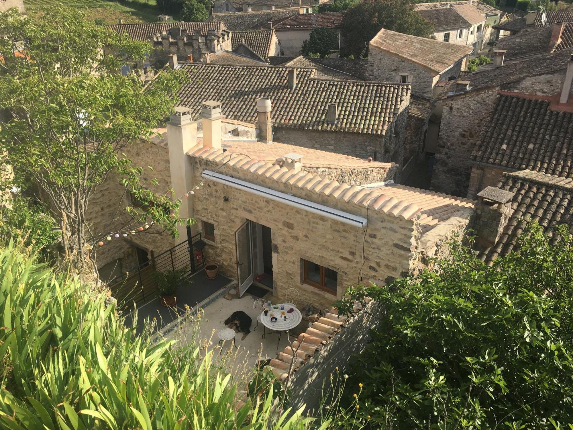 Villa La Sarrasine Aigueze Esterno foto